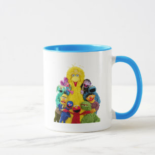 Sesame Street   Fun Colourful Pals Portrait Mug