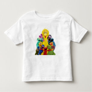 Sesame Street   Fun Colourful Pals Portrait Toddler T-Shirt