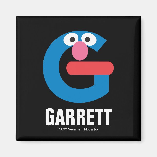 Sesame Street | G is for Grover Magnet (Front)