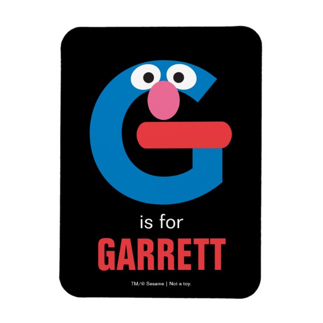 Sesame Street | G is for Grover Magnet (Vertical)