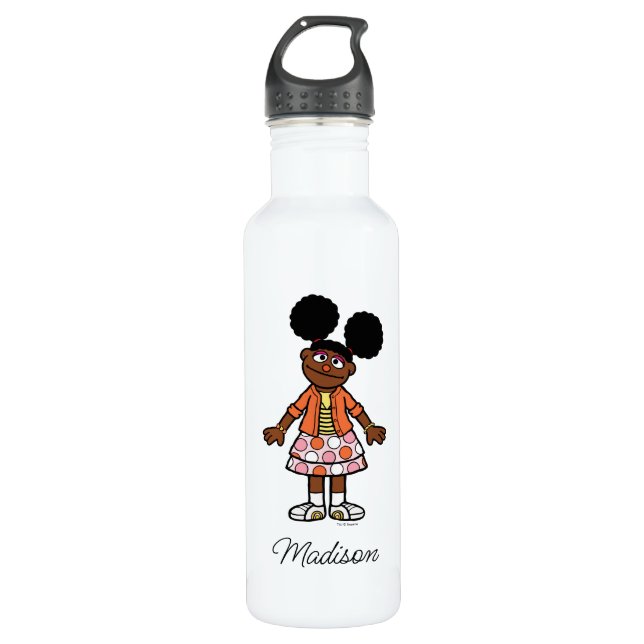 Sesame Street | Gabrielle Add Your Name 710 Ml Water Bottle (Front)