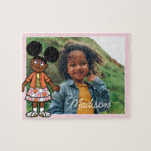 Sesame Street   Gabrielle Add Your Name Jigsaw Puzzle