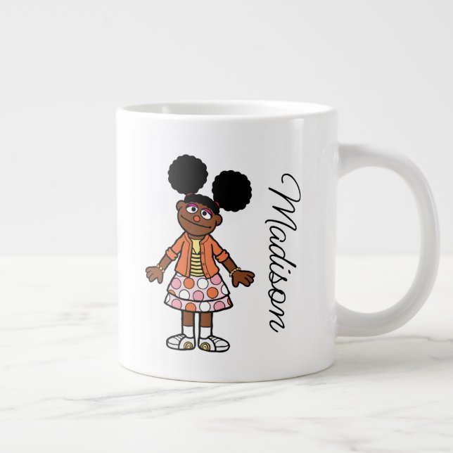 Sesame Street | Gabrielle Add Your Name Large Coffee Mug (Right)