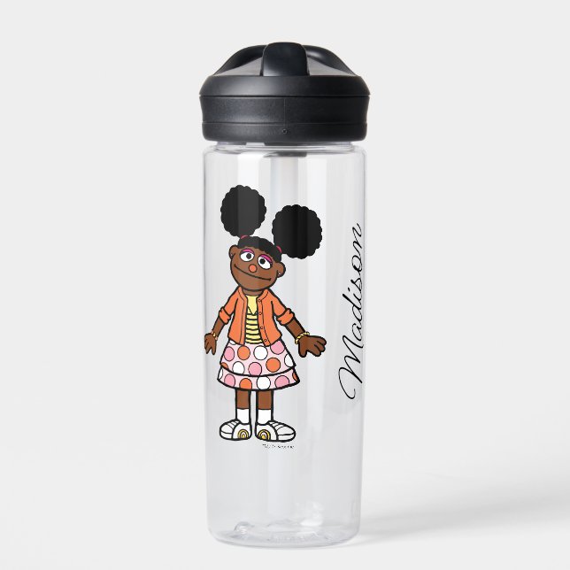 Sesame Street | Gabrielle Add Your Name Water Bottle (Front)