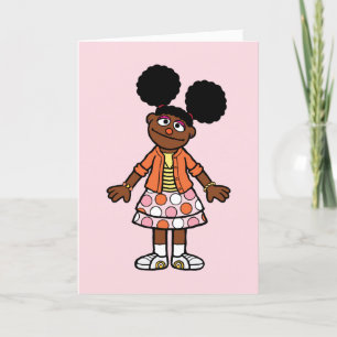 Sesame Street Gabrielle Happy Birthday Holiday Card