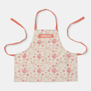 Sesame Street   Good Vibes Pattern   Add Your Name Apron