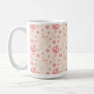 Sesame Street   Good Vibes Pattern Coffee Mug