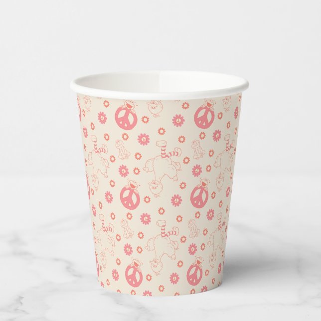 Sesame Street | Good Vibes Pattern Paper Cups (Left)