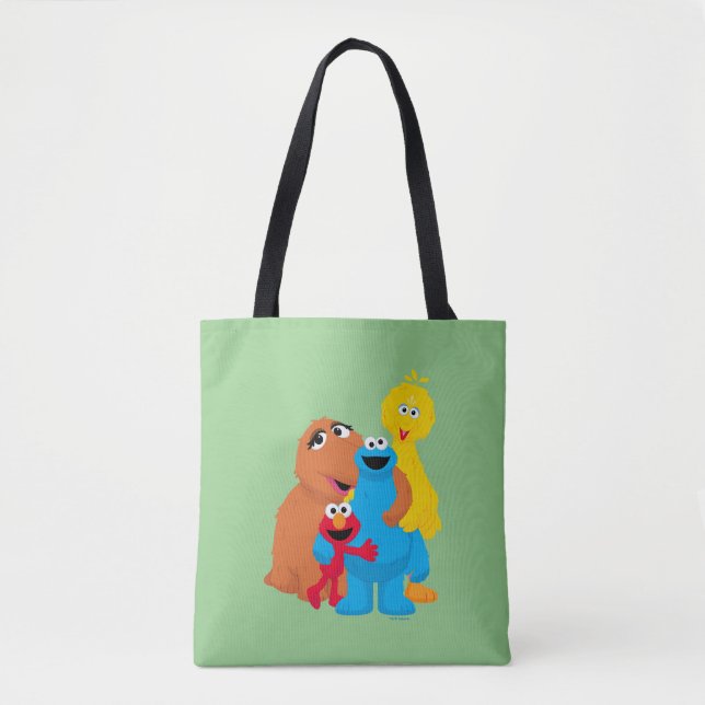 Sesame Street | Group Hug Tote Bag (Front)