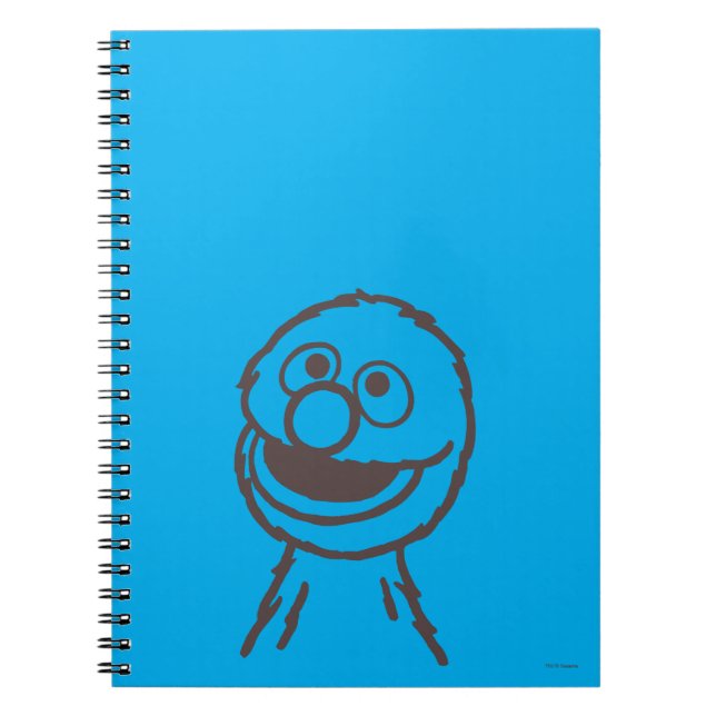 Sesame Street | Grover Bright Notebook (Front)