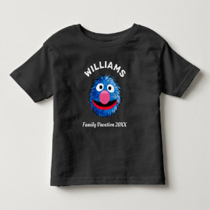 Sesame Street Grover Family Vacation Toddler T-Shirt