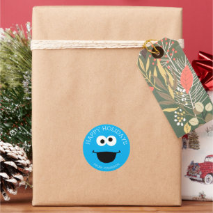 Sesame Street   Grover Merry Christmas Gift Tag