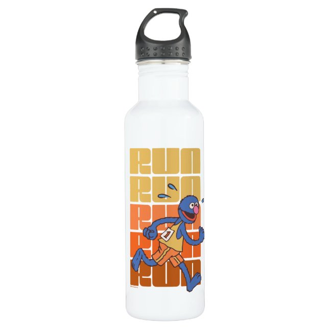 Sesame Street | Grover Runs 710 Ml Water Bottle (Front)