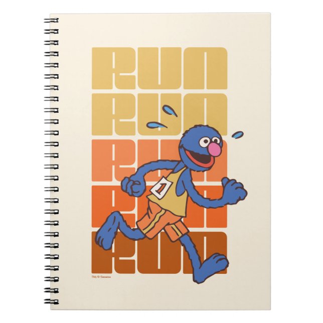 Sesame Street | Grover Runs Notebook (Front)
