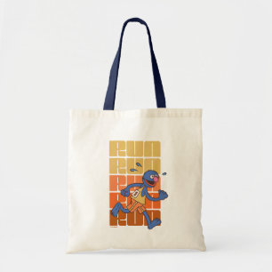 Sesame Street   Grover Runs Tote Bag