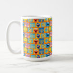 Sesame Street Hanukkah Pattern Coffee Mug<br><div class="desc">Celebrate the joy of Hanukkah with this delightful Sesame Street-themed pattern graphic! Featuring beloved characters like Abby Cadabby, Grover, Cookie Monster, Elmo, and Big Bird, alongside traditional Hanukkah symbols such as colourful dreidels and bright menorahs, this design captures the festive spirit of the holiday. The cheerful combination of blue, yellow,...</div>