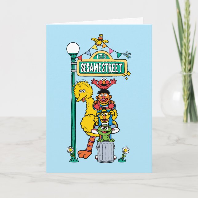 Sesame Street | Happy Birthday Card (Front)