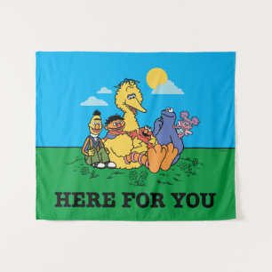 Sesame Street   Here For You Tapestry