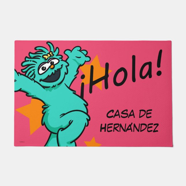 Sesame Street | ¡Hola! Rosita Doormat (Front)
