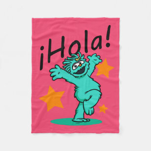 Sesame Street   ¡Hola! Rosita Fleece Blanket