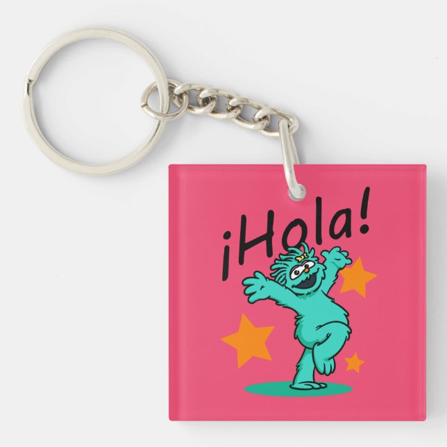 Sesame Street | ¡Hola! Rosita Key Ring (Front)