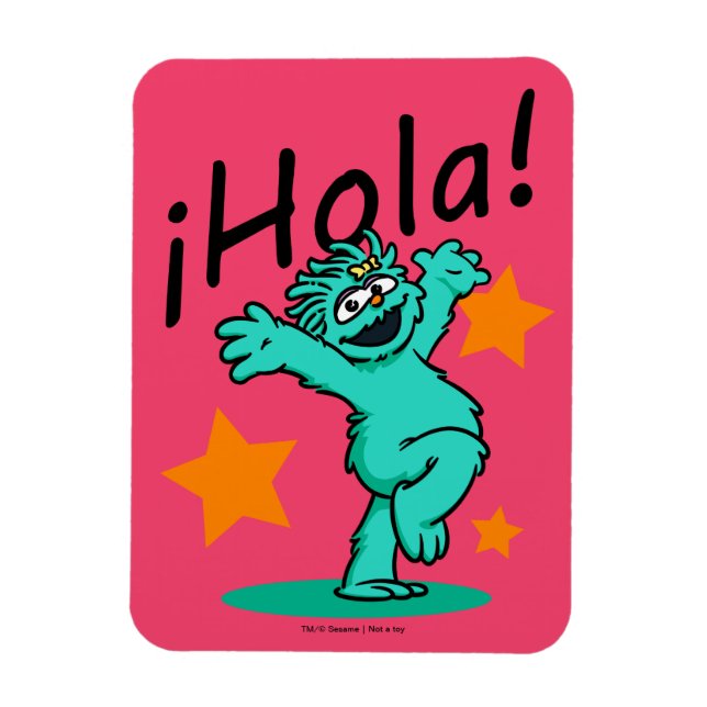 Sesame Street | ¡Hola! Rosita Magnet (Vertical)