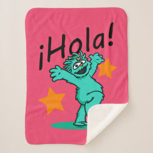 Sesame Street   ¡Hola! Rosita Sherpa Blanket