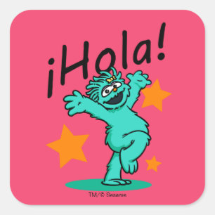 Sesame Street ¡Hola! Rosita Square Sticker
