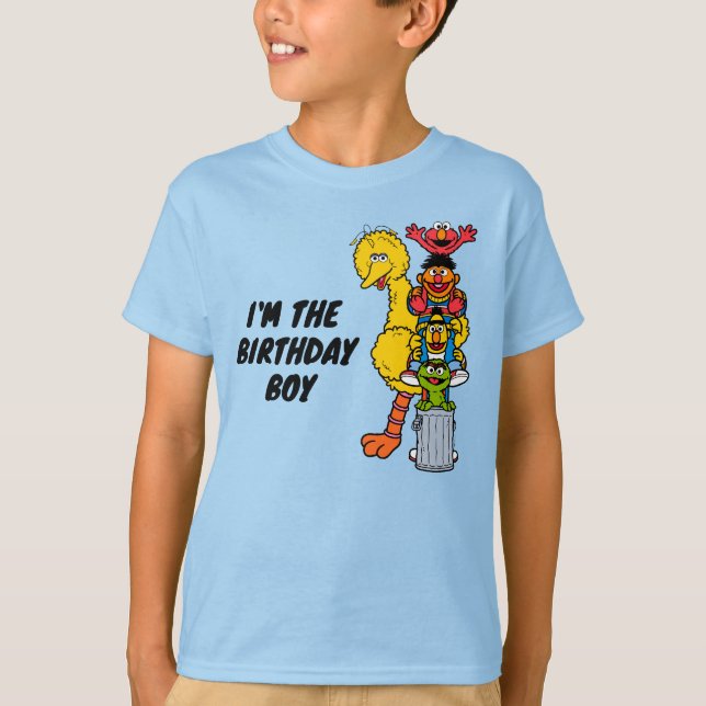 Sesame Street | I'm the Birthday Boy T-Shirt (Front)
