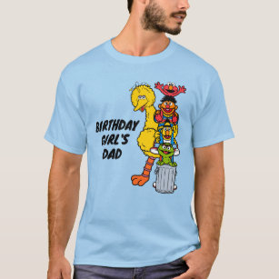 Sesame Street   I'm the Birthday Girl's Dad T-Shirt