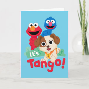 Sesame Street   It's Tango With Elmo & Grover Card