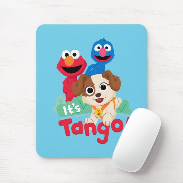 Sesame Street | It's Tango With Elmo & Grover Mouse Pad (With Mouse)
