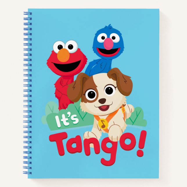 Sesame Street | It's Tango With Elmo & Grover Notebook (Front)