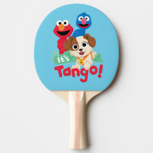 Sesame Street   It's Tango With Elmo & Grover Ping Pong Paddle