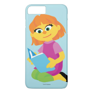 Sesame Street   Julia Reading a Book iPhone 8 Plus/7 Plus Case