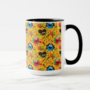 Sesame Street Kwanzaa Pattern Mug