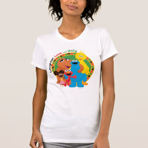 Sesame Street   Laughter, Love, & Unity T-Shirt