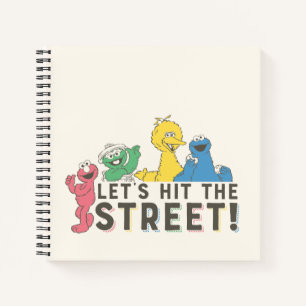 Sesame Street Let's Hit the Street! Notebook