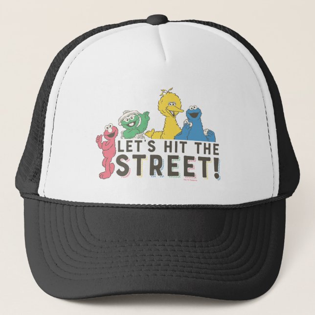 Sesame Street | Let's Hit the Street! Trucker Hat (Front)