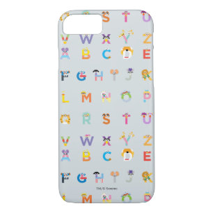 Sesame Street   Letters of the Alphabet iPhone 8/7 Case
