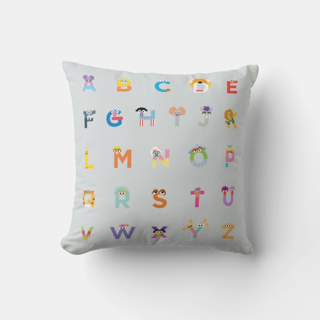 Sesame Street | Letters of the Alphabet Cushion (Front)