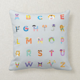Sesame Street   Letters of the Alphabet Cushion