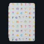 Sesame Street | Letters of the Alphabet iPad Mini Cover<br><div class="desc">This cute graphic features all your favourite Sesame Street characters in the form of the Alphabet.  © 2021 Sesame Workshop. www.sesamestreet.org</div>