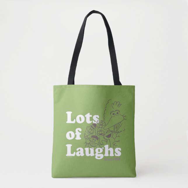 Sesame Street | Lots of Laughs Since 1969 Tote Bag (Front)
