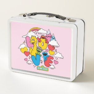 Sesame Street   Love Metal Lunch Box