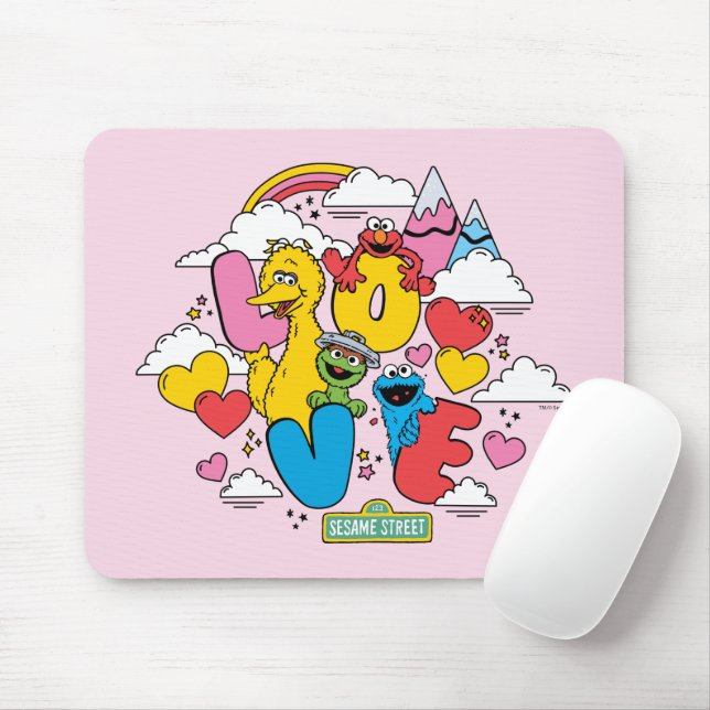 Sesame Street | Love Mouse Pad (With Mouse)