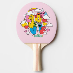 Sesame Street   Love Ping Pong Paddle