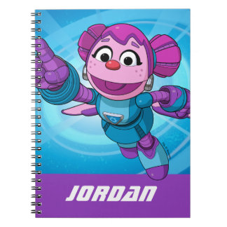 Sesame Street | Mecha Builders Abby | Add Name Notebook
