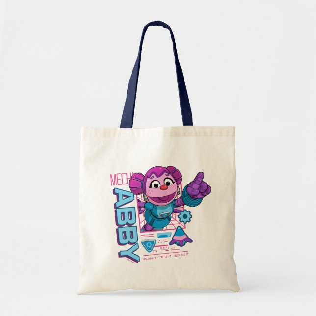 Sesame Street | Mecha Builders Abby Cadabby Tote Bag (Front)