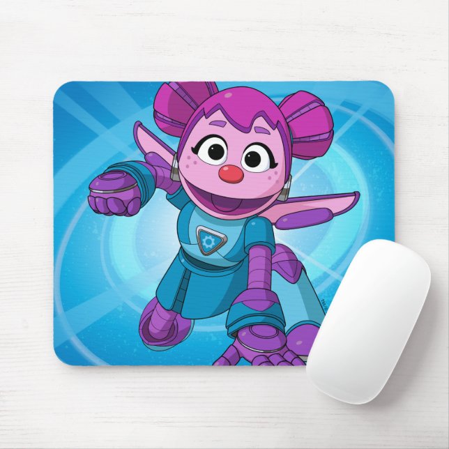 Sesame Street | Mecha Builders Abby In Action Mouse Pad (With Mouse)